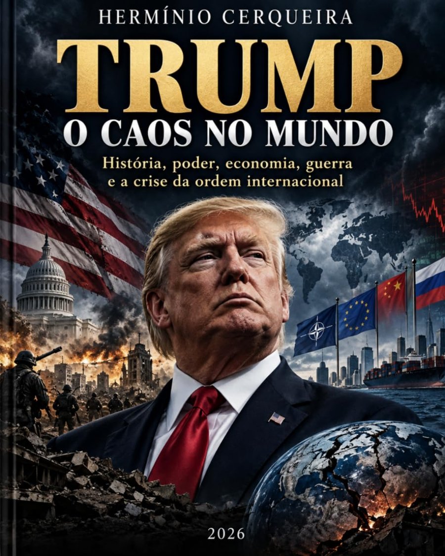 Capa do livro «Trump — O Caos no Mundo»